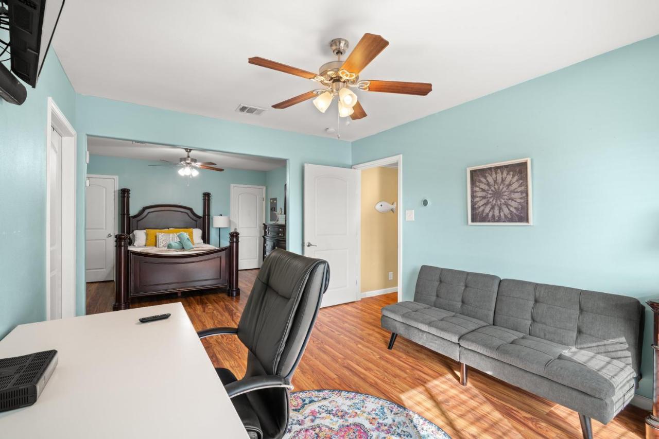 1 Min To Beach Ocean Breeze 3Br Fast Wifi غالفيستون، تكساس المظهر الخارجي الصورة